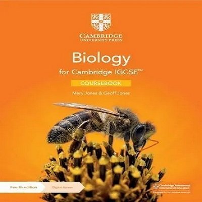 Cambridge IGSCE Biology O Level Course Book 4th Edition ISBN: 9781108936767