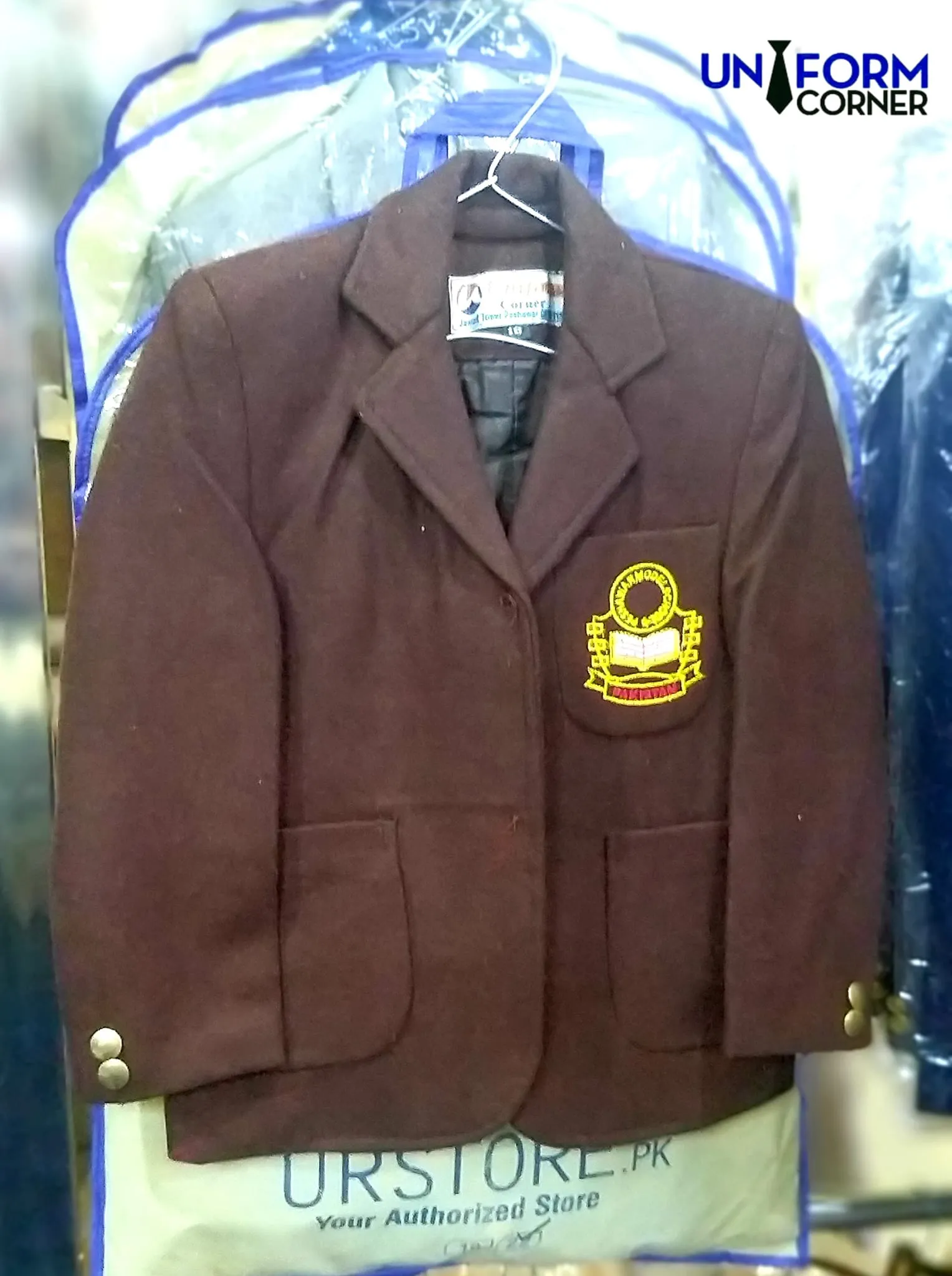 Peshawar Model School boys coat winter uniform