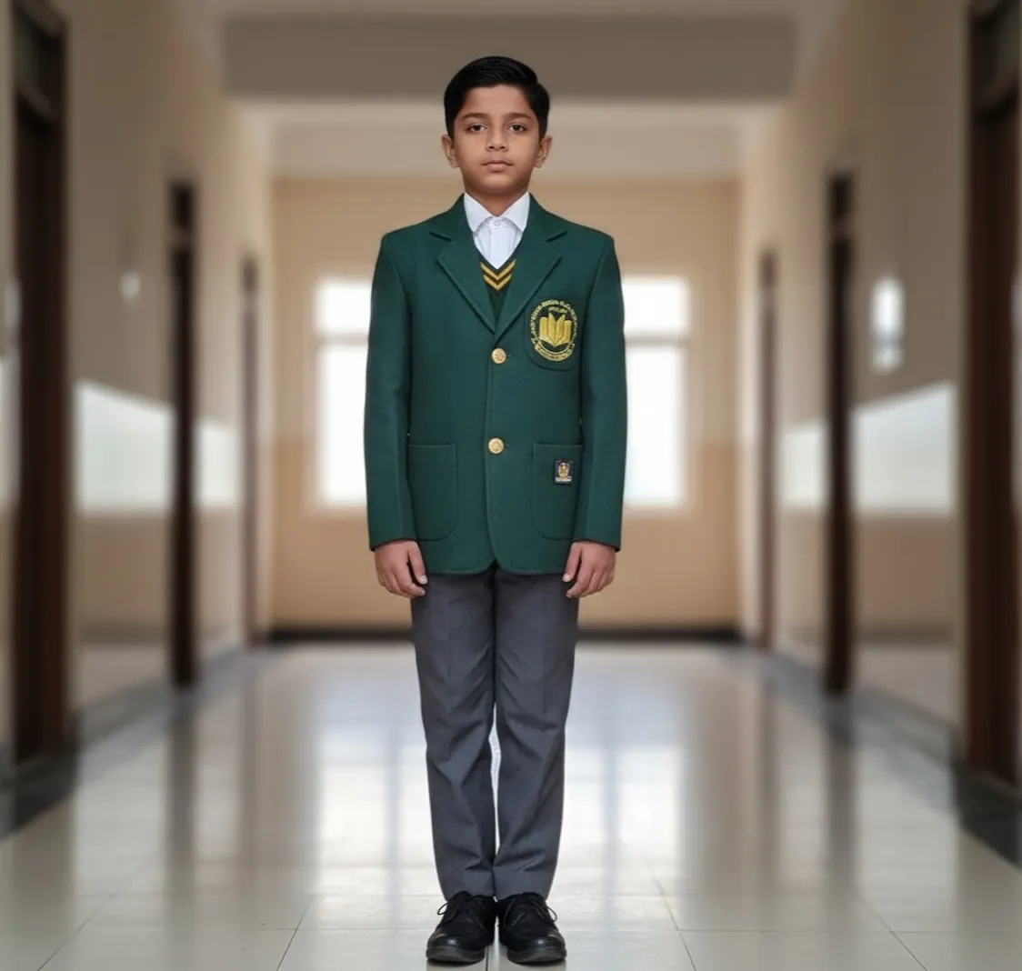 Army Public School APS Winter Coat for Boys