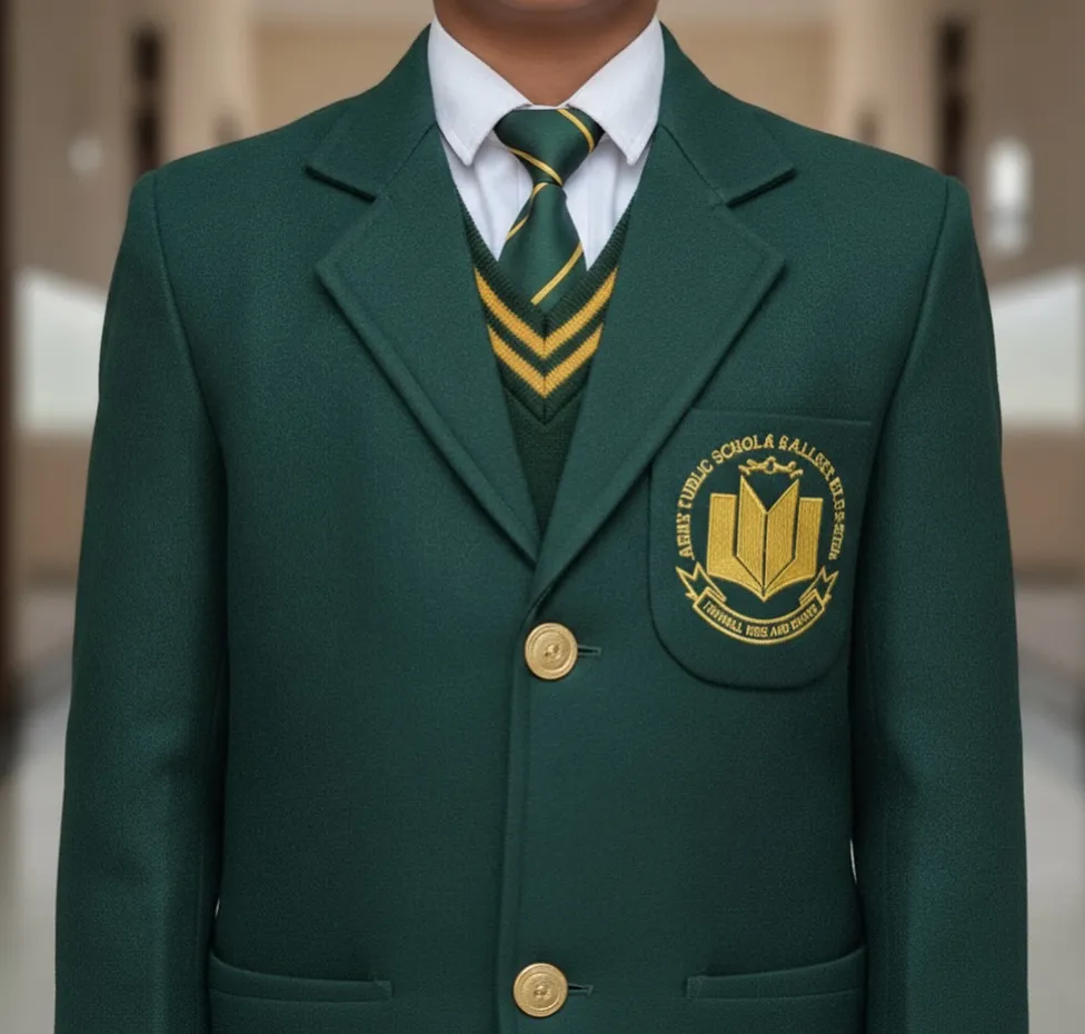 Army Public School APS Winter Coat for Boys